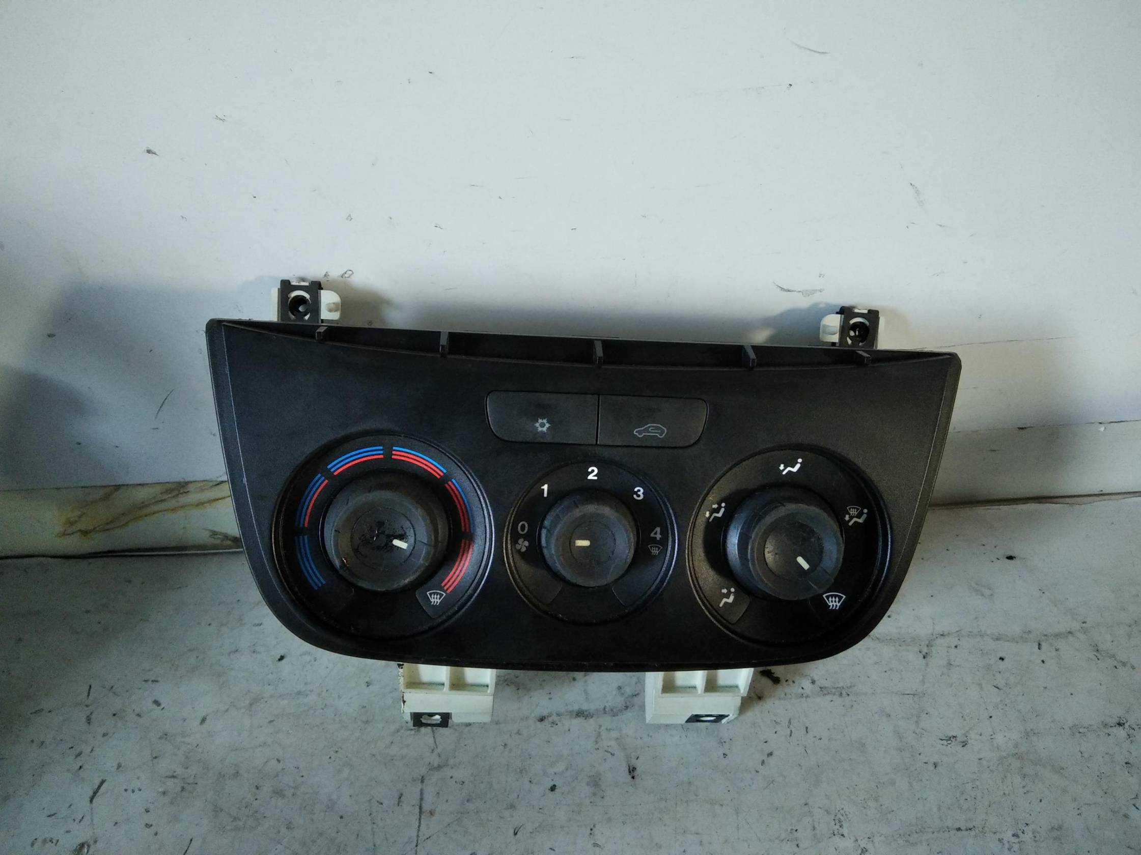 Blocco comando climatizzazione